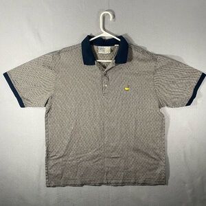 Master Augusta National Golf Tournament Polo T Shirt  Mens Size XL